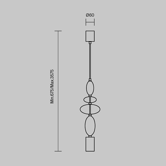 Подвесной светильник Maytoni Monochrome MOD071PL-L8B3K1 изображение 7 Подвесной светильник Maytoni Monochrome MOD071PL-L8B3K1 Фото № 7