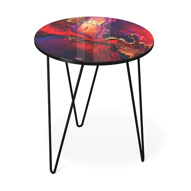 Журнальный стол Sheffilton SHT-CT27 амарантовый/черный муар 4007482106 изображение 1 Журнальный стол Sheffilton SHT-CT27 амарантовый/черный муар 4007482106 Фото № 1