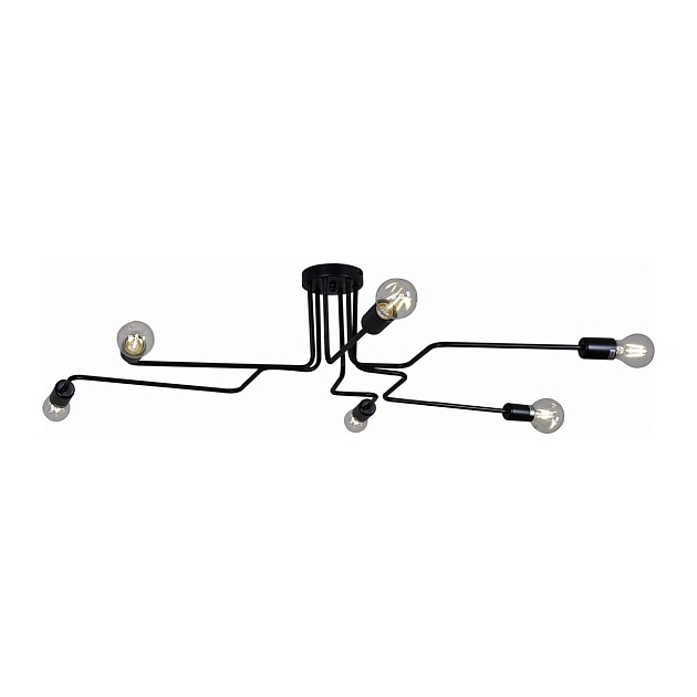 Потолочная люстра Illumico IL2000-6C-05 BK Фото № 1