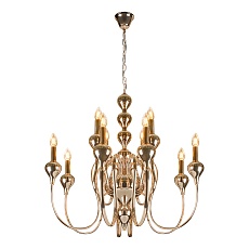 Подвесная люстра iLamp Lady 88003-8+4 GD 2