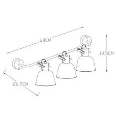 Спот Lucide Pia 45280/03/30 2