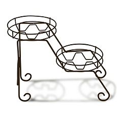 Подставка для цветов Sheffilton Мелодия черный 6190880402