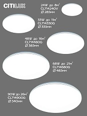 Потолочный светодиодный светильник Citilux Симпла CL714900G 5