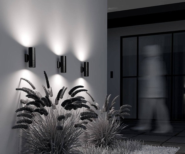 Уличный настенный светильник Maytoni Bowery O583WL-02B Фото № 3