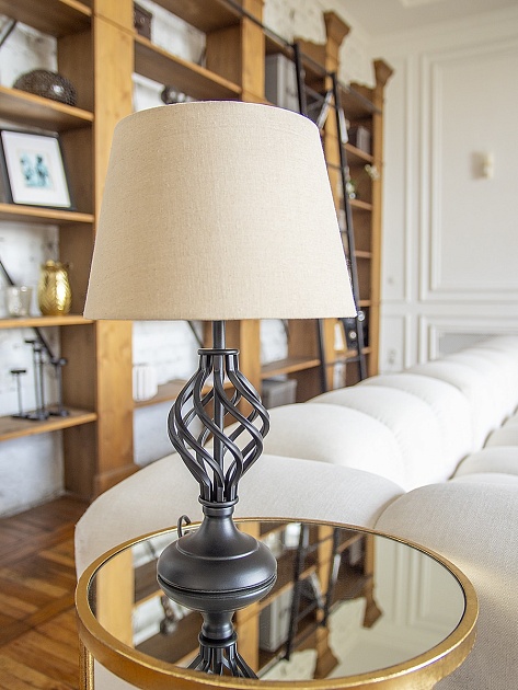 Настольная лампа Lucia Ковка черная 432 4606400510758 Фото № 3