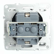 Розетка 2P+PE Stekker Эрна с крышкой черный PST16-9112-03 49156 3