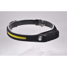 Налобный светодиодный фонарь Gauss аккумуляторный 340х30 330 лм GF411