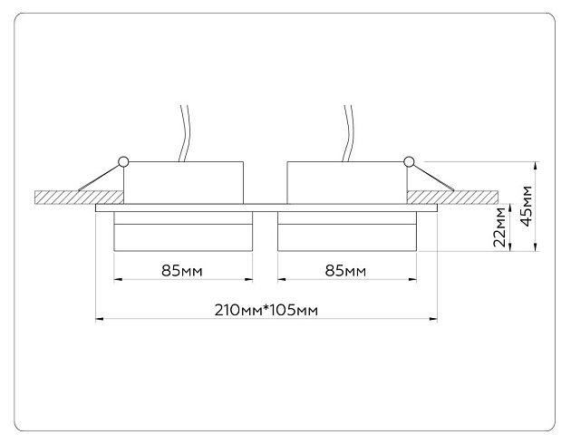 Встраиваемый светильник Ambrella light TECHNO SPOT TN52423 Фото № 9