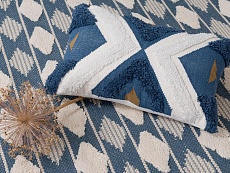 Ковер Tkano из хлопка синего цвета Argyle из коллекции Ethnic, 160х230 см TK20-DR0038 5