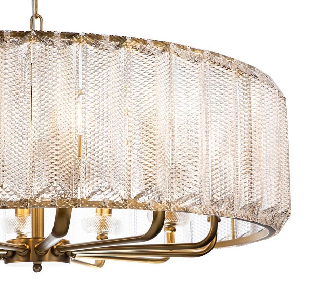 Подвесная люстра Indigo Piroet 12011/12P Brass V000053 Фото № 3