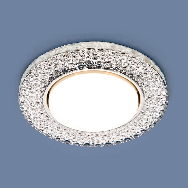 Встраиваемый светильник Elektrostandard 3029 GX53 CL прозрачный a045483 Фото № 3