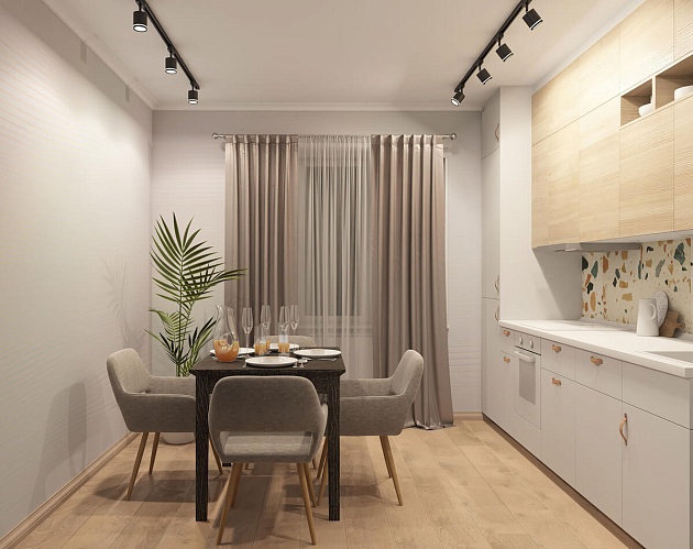 Трековый светодиодный светильник Denkirs DK6401-BK Фото № 11