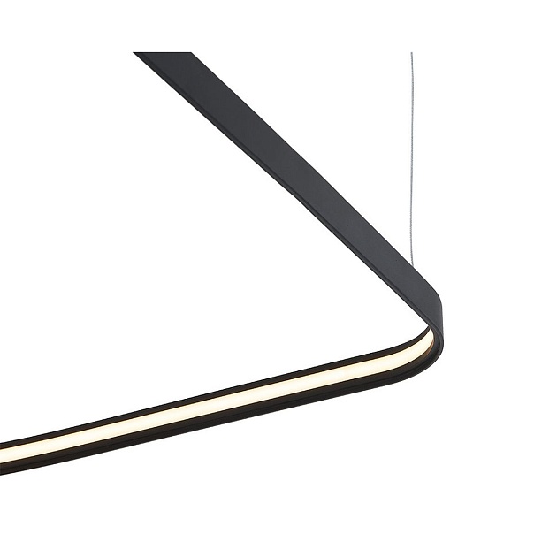 Подвесной светодиодный светильник Italline IT013-6024 black 3000K Фото № 4