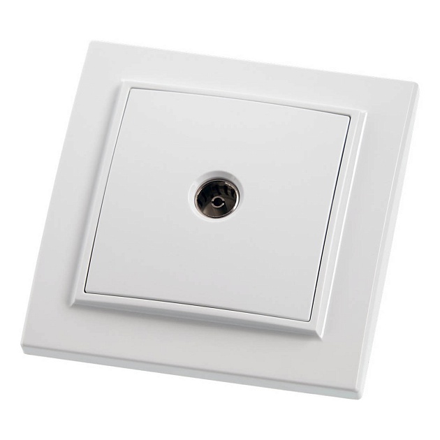 ТВ-розетка Feron Stekker Эрна белый PST00900801 39048 изображение 1 ТВ-розетка Feron Stekker Эрна белый PST00900801 39048 Фото № 1