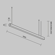 Линейный светильник Maytoni Technical LL312011 4