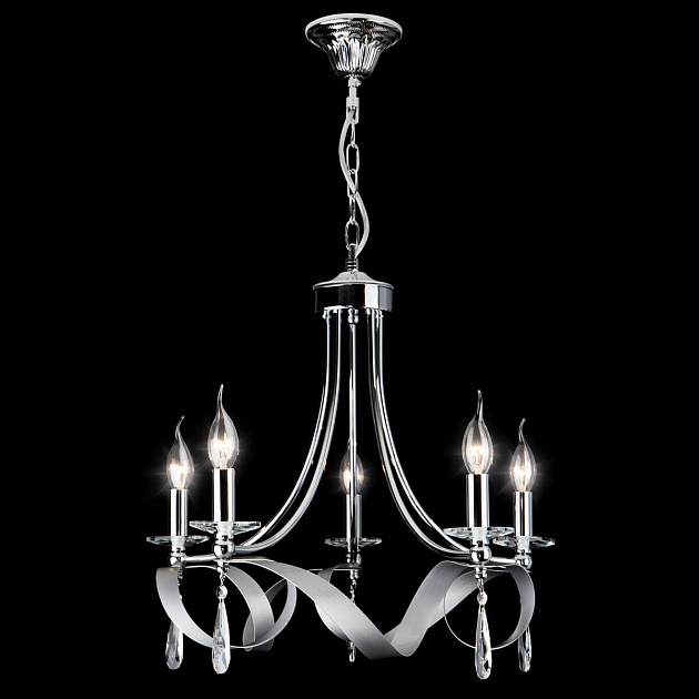 Подвесная люстра Eurosvet 60064/5 хром Фото № 3