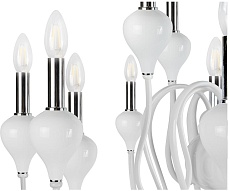 Подвесная люстра iLamp Lady 88003-10+5 WH 1