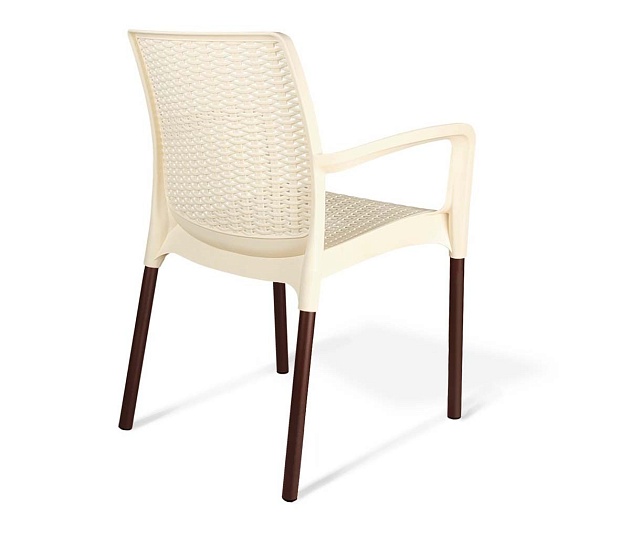 Садовое кресло Sheffilton SHT-S68 бежевый/коричневый муар 4803229204 изображение 2 Садовое кресло Sheffilton SHT-S68 бежевый/коричневый муар 4803229204 Фото № 2