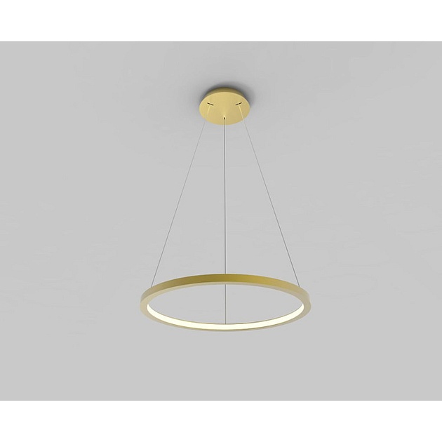 Подвесной светодиодный светильник Italline IT013-6027 gold 3000K Фото № 1