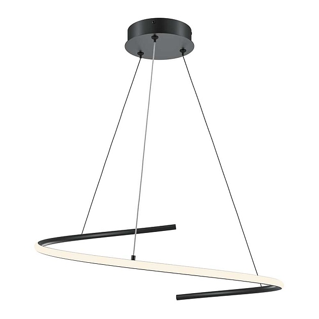 Подвесной светодиодный светильник Maytoni Curve MOD242PL-L33BK изображение 1 Подвесной светодиодный светильник Maytoni Curve MOD242PL-L33BK Фото № 1
