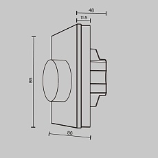 Панель управления Maytoni Lighting control 711025 1