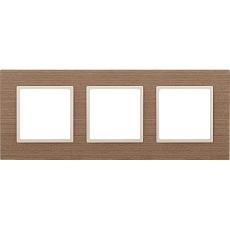 Рамка 3-постовая ЭРА Elegance 14-5303-07 Б0034578 1