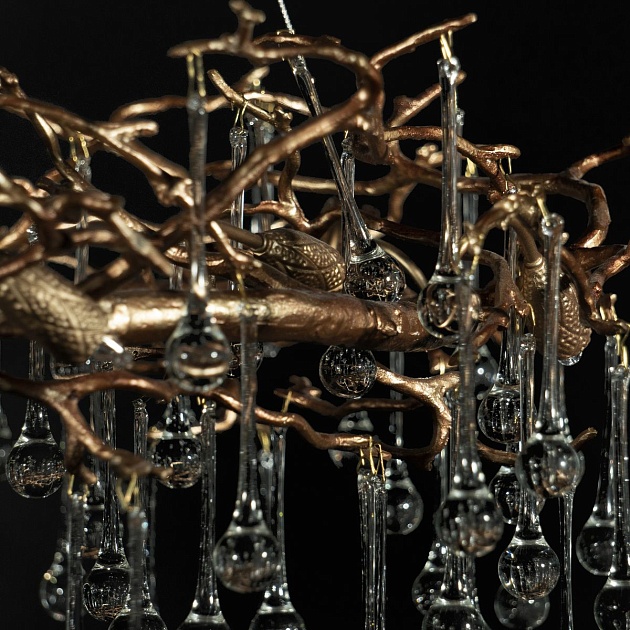 Подвесная люстра Loft IT Bijout 10068/1000 GB изображение 8 Подвесная люстра Loft IT Bijout 10068/1000 GB Фото № 8