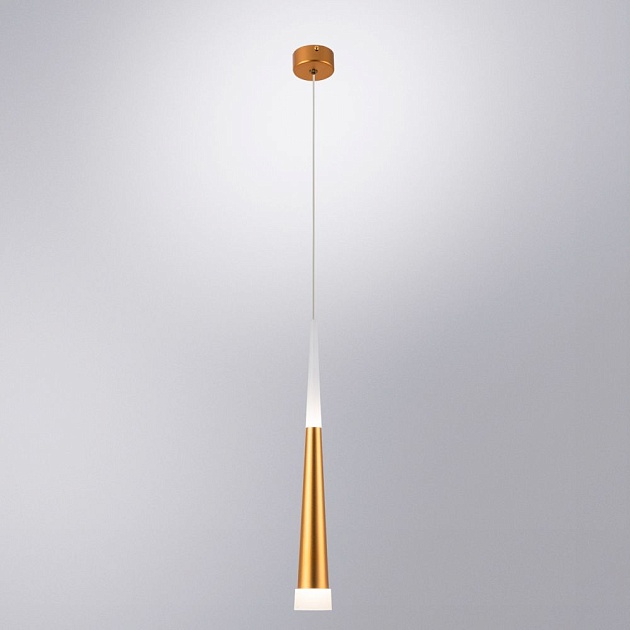 Подвесной светодиодный светильник Arte Lamp Sabik A6010SP-1SG изображение 3 Подвесной светодиодный светильник Arte Lamp Sabik A6010SP-1SG Фото № 3