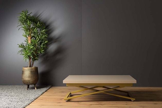 Стол-трансформер Levmar Compact G41/S90 (капучино/золото) 3695809301 изображение 3 Стол-трансформер Levmar Compact G41/S90 (капучино/золото) 3695809301 Фото № 3