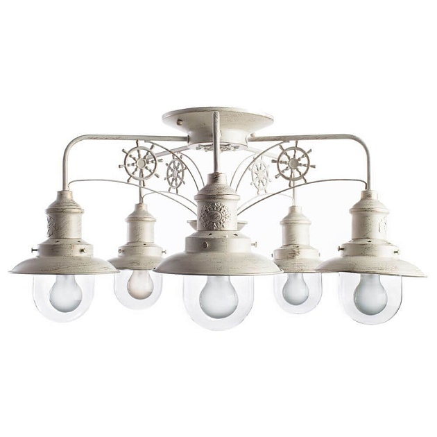 Потолочная люстра Arte Lamp Sailor A4524PL-5WG Фото № 1