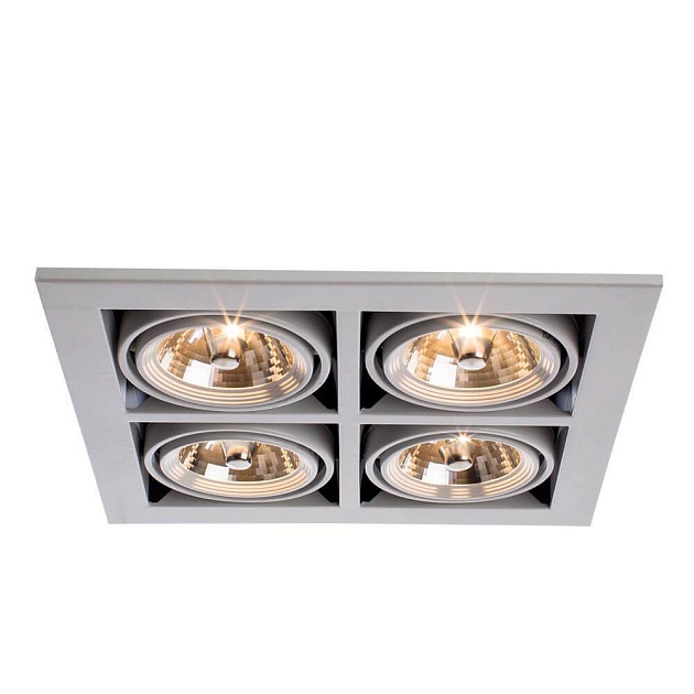 Встраиваемый светильник Arte Lamp Cardani A5930PL-4WH изображение 2 Встраиваемый светильник Arte Lamp Cardani A5930PL-4WH Фото № 2