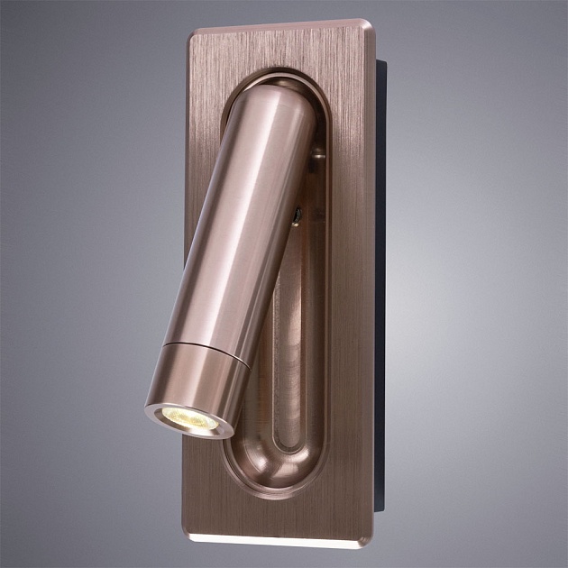 Светодиодный спот Arte Lamp Adhil A8236AP-1SG изображение 2 Светодиодный спот Arte Lamp Adhil A8236AP-1SG Фото № 2