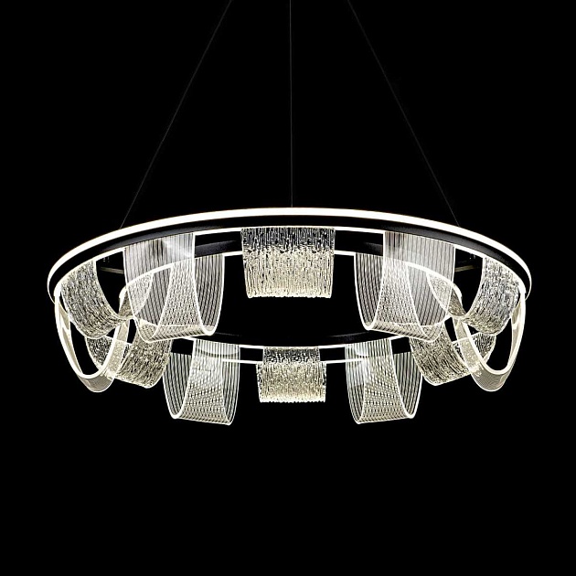Подвесной cветильник LED4U L7706-800 BK Фото № 6