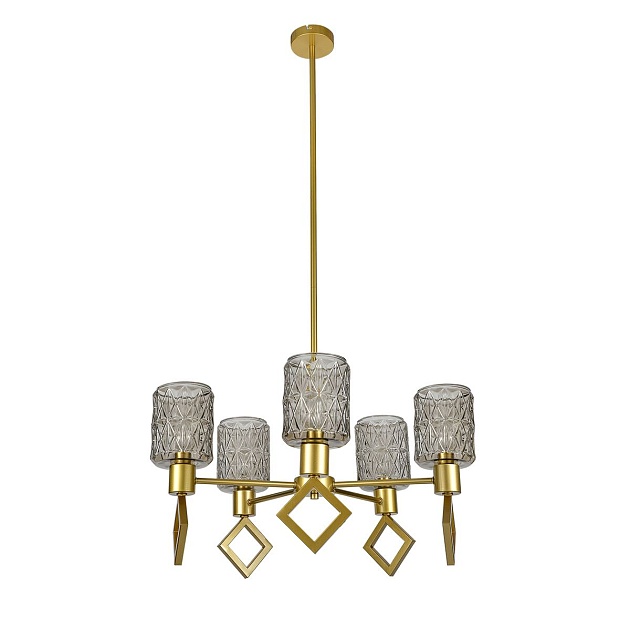 Подвесная люстра Indigo Preda V13025/5R Gold V000469 изображение 4 Подвесная люстра Indigo Preda V13025/5R Gold V000469 Фото № 4