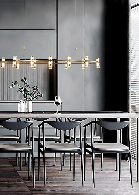 Подвесная светодиодная люстра Mizi'en Flow MZ46406S-L10 Фото № 3