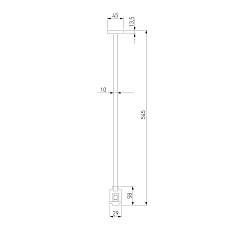 Декоративная стойка Elektrostandard Esthetic Magnetic 85149/00 a065445 4