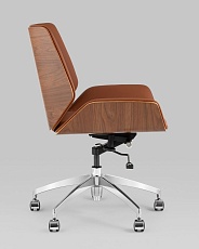 Офисное кресло TopChairs Crown SN A312-A 8383-14 walnut back 5