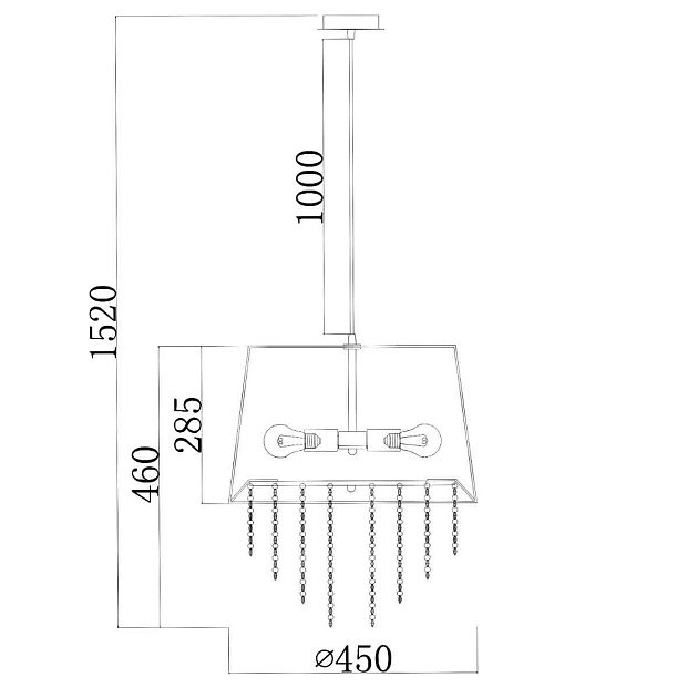 Подвесной светильник Escada 652/3S Black изображение 2 Подвесной светильник Escada 652/3S Black Фото № 2