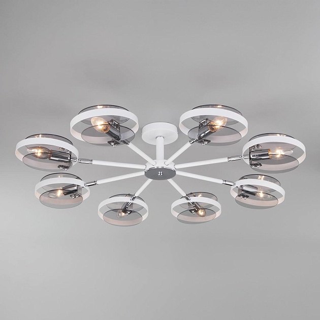 Потолочная люстра Eurosvet Gallo 70121/8 белый Фото № 1