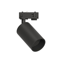 POWERLINE Трековый светильник SPOT LED 220В 10Вт 4000К CRI90 50° TRIAC угольно-черный 2