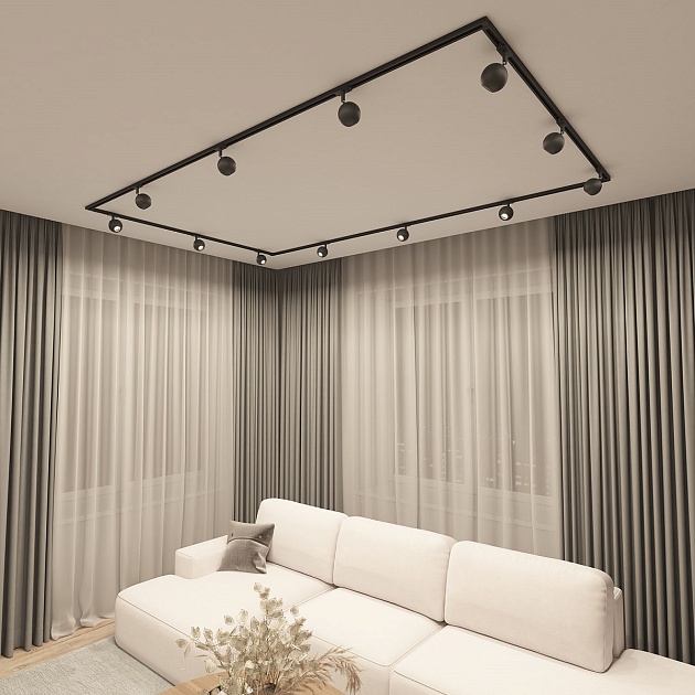 Трековый светильник Denkirs Omra DK6070-BK Фото № 3