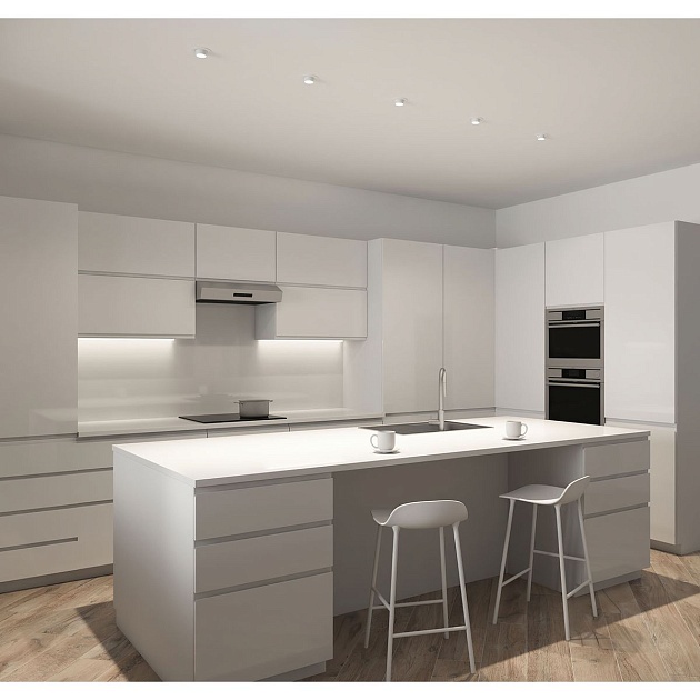 Встраиваемый светильник Denkirs Rond DK3120-WH изображение 7 Встраиваемый светильник Denkirs Rond DK3120-WH Фото № 7