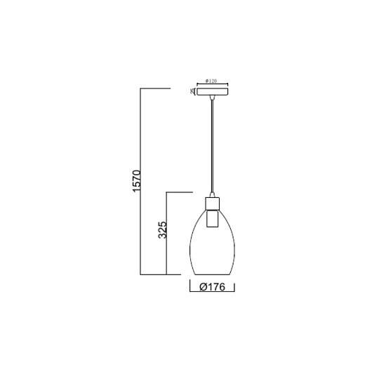 Подвесной светильник Vele Luce Placido VL5055P13 Фото № 4