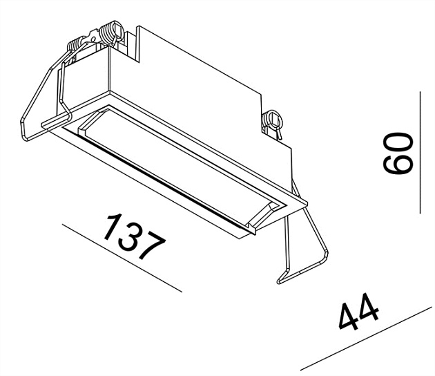 Встраиваемый светодиодный светильник Deko-Light Ceti 5 563006 Фото № 2