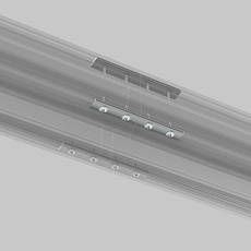 Комплект прямых соединителей Maytoni Technical Exility Busbar (4 шт) TRA034D-C-42S 2