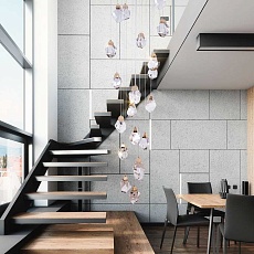 Подвесная светодиодная люстра Modelux ML.88971.25 GD 1