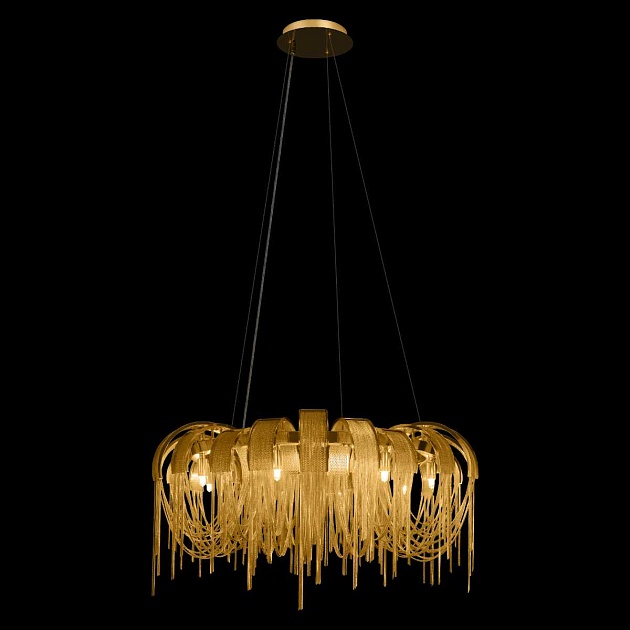 Подвесная люстра LOFT IT Volver 10404/800 GD Фото № 4