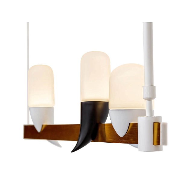 Подвесная светодиодная люстра Loft IT Whisper 1028-3WH изображение 3 Подвесная светодиодная люстра Loft IT Whisper 1028-3WH Фото № 3