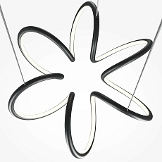 Подвесной светодиодный светильник Maytoni Curve MOD241PL-L60BK 4