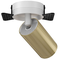 Встраиваемый спот Maytoni Technical Focus S C058CL-1WG (C058CL-01W+TRA020-01G+DLA048-01W) 2